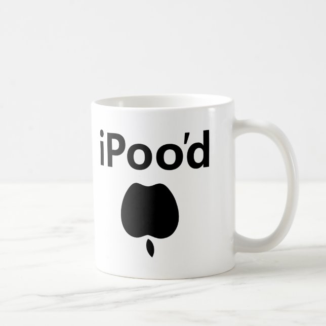 Mug iPoo'd (Droite)