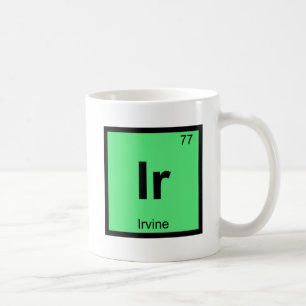Mug Ir - Irvine Californie Tableau Périodique