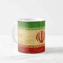 Iran - Drapeau Vintage