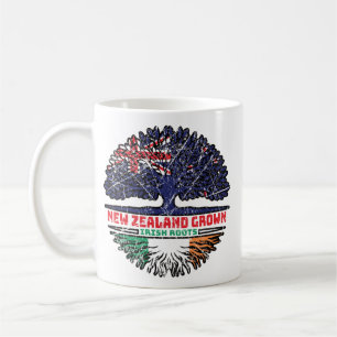 Mug Ireland Irish New Zealander New Zealand Tree Roots