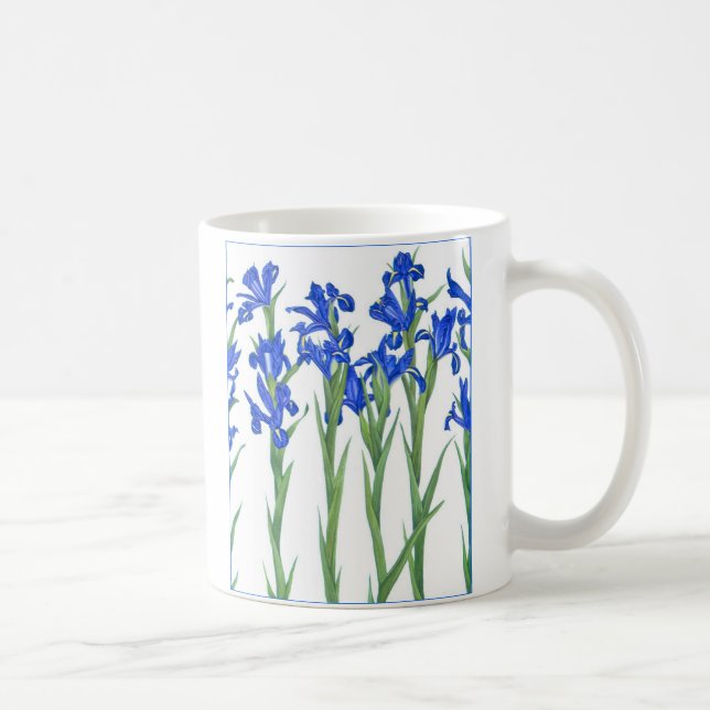 Mug Iris bleu (Droite)