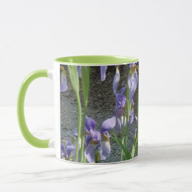 Mug Iris bleu (Gauche)