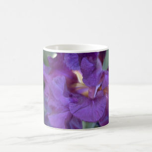 Mug Iris Closeup rouge profond