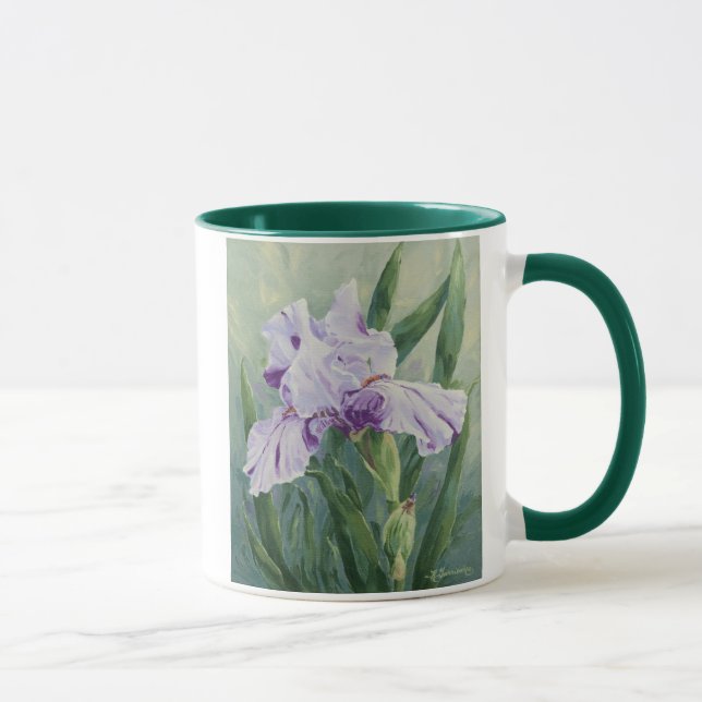 Mug Iris de 0440 pourpres (Droite)