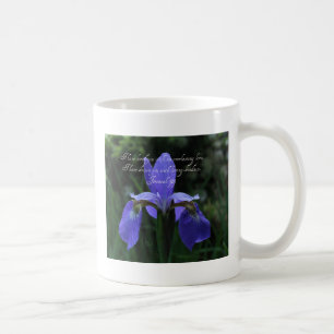 Mug Iris de bleu royal de 31:3 de Jérémie