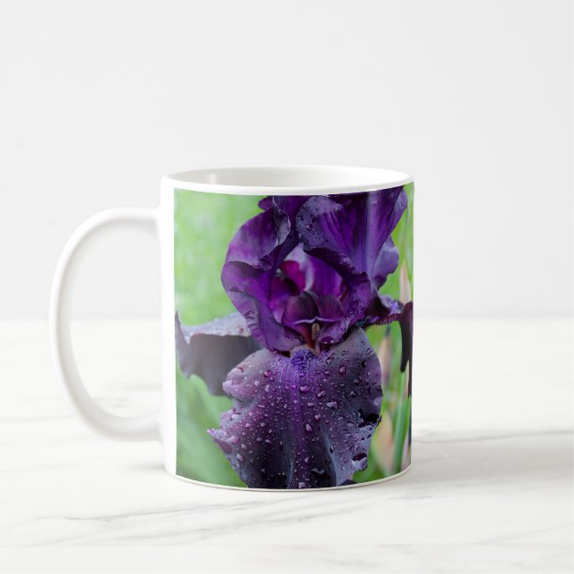 Mug Iris foncé violet (Gauche)