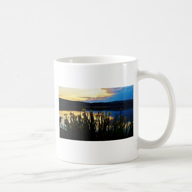 Mug Iris jaunes sur la rive du lac Arrowhead (Droite)