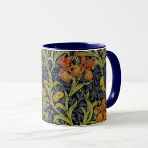 Mug Iris Motif (par William Morris)