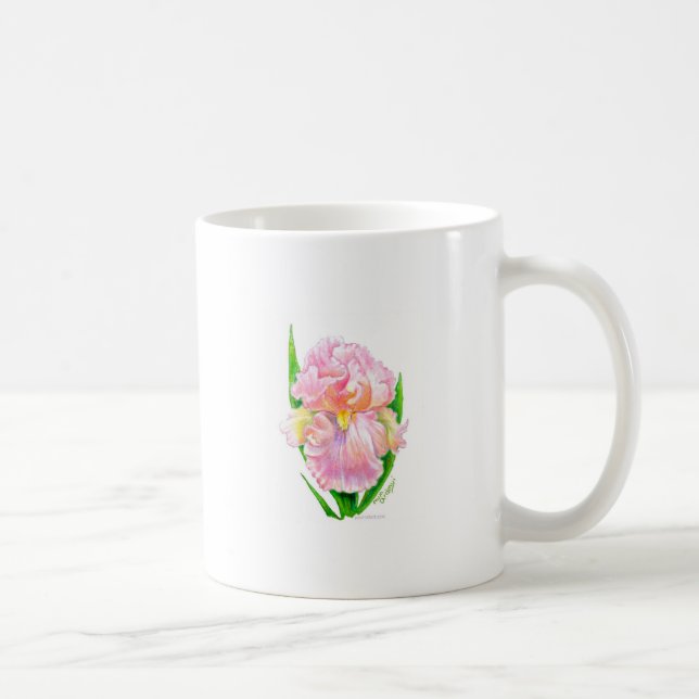 Mug Iris rose (Droite)