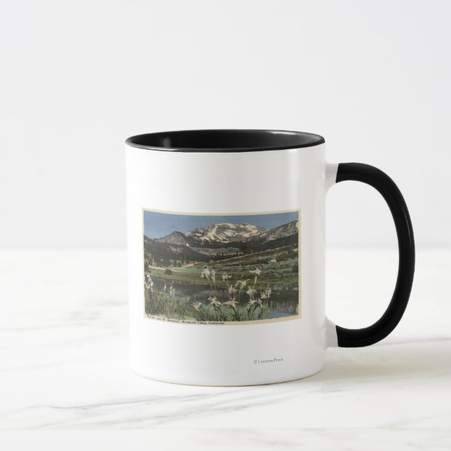 Mug Iris Sauvages Cultivant Près Du Mont Mammoth (Droite)