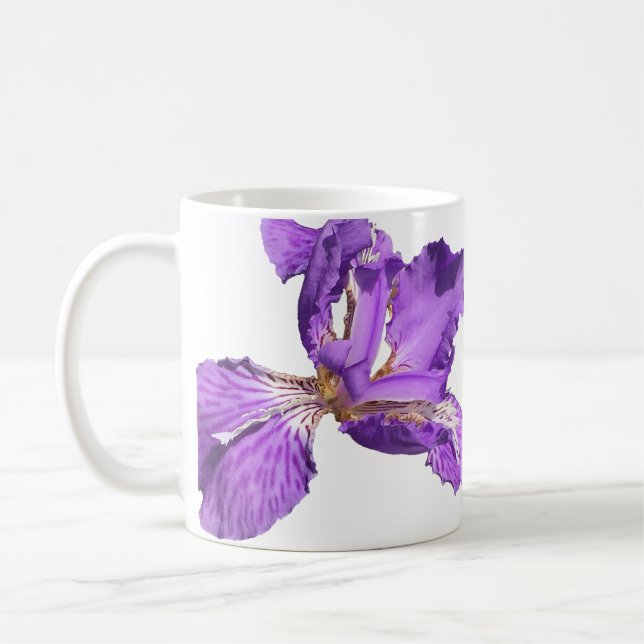 Mug Iris violet (Gauche)
