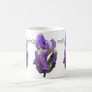 Mug Iris violet photo