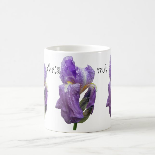 Mug Iris violet photo (Centre)