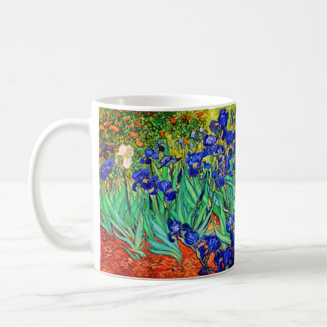 Mug Irises de Vincent Van Gogh (Gauche)