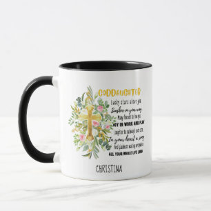 Mug Irish Blessing For GODDAUGHTER - Cadeau Personnali