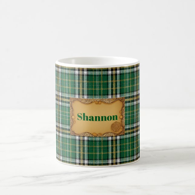 Mug Irish Plaid St. Patrick's Day (Centre)