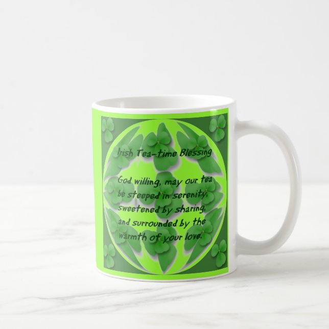 Mug Irish Tea-Time bénédiction - (Droite)
