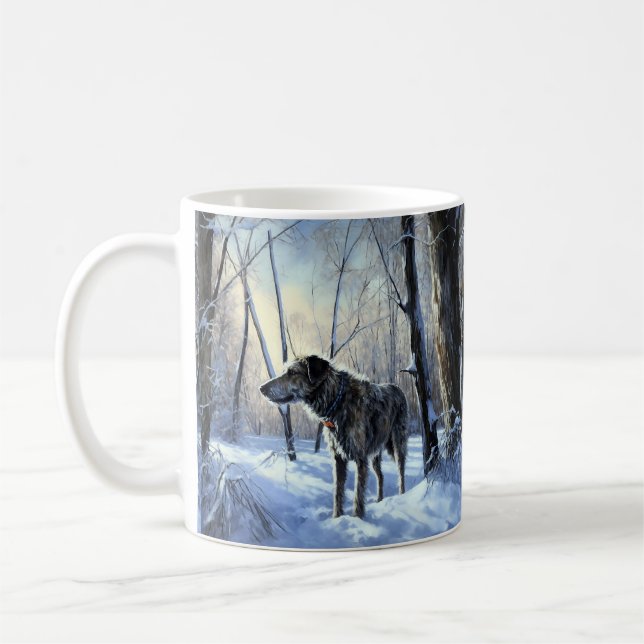 Mug Irish Wolfhop Laisser neiger Noël (Gauche)