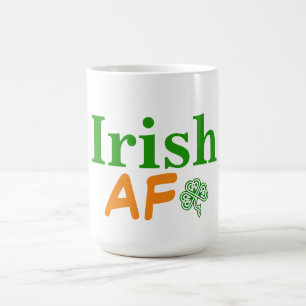 Mug Irlandais AF drôle