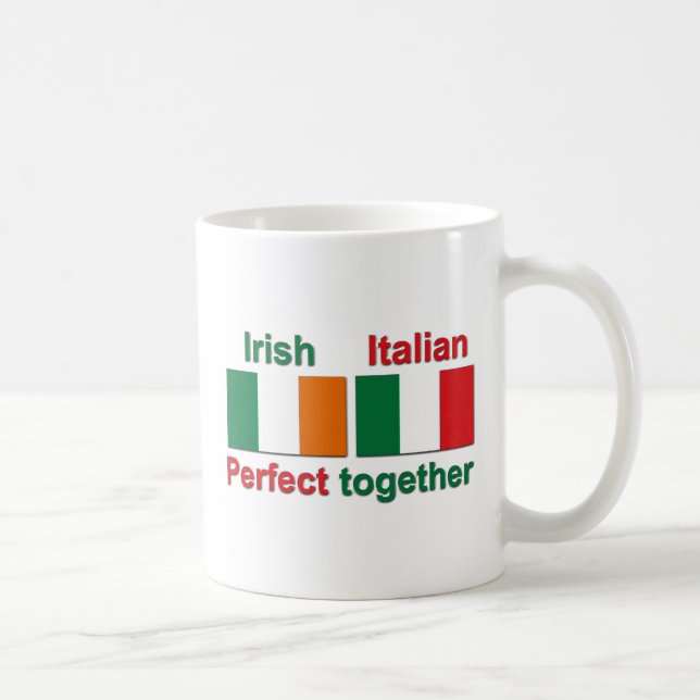 Mug Irlandais italien - perfectionnez ensemble ! (Droite)