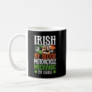 Mug Irlandais Par Mécanicien De Motocyclette Sanitaire