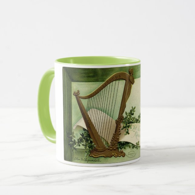 Mug Irlandais vintage (Devant gauche)