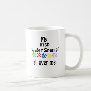 Mug Irlandais Water Spaniel Walks Design