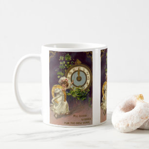 Mug Irlandaise de la Saint-Sylvestre vintage à minuit