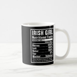 Mug Irlandaise Fille Nutrition Facts 1