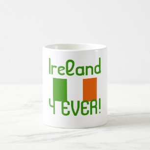 Mug Irlande 4 jamais/drapeau