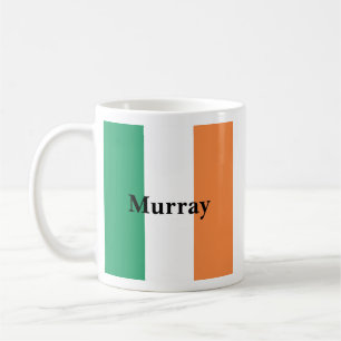 Mug Irlande Drapeau Couleurs Irlandais Nom de famille