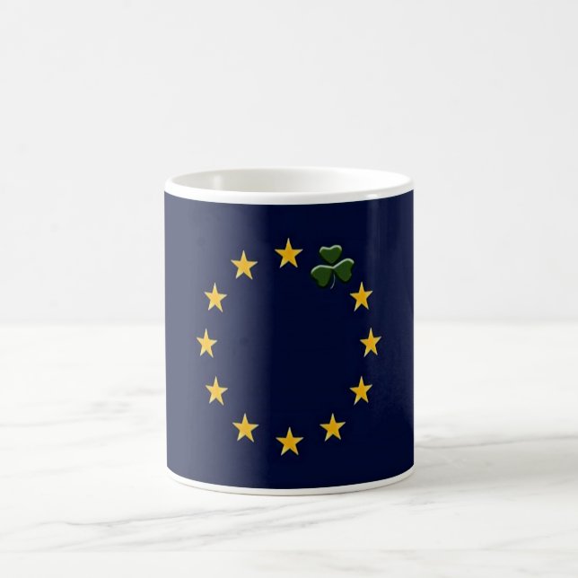 Mug Irlande - Drapeau Thème européen - (Centre)