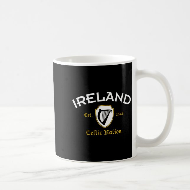Mug Irlande Nation Celtique Établie 1541  (Droite)