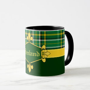 Mug Irlande National Tartan, Personnaliser du nom