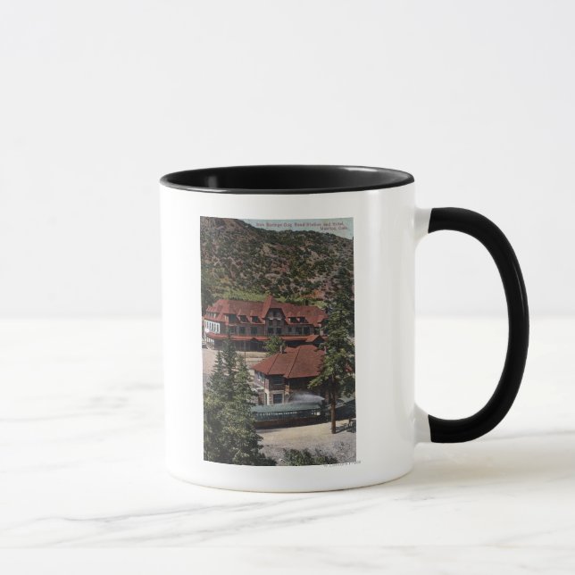 Mug Iron Springs Cog Road Station & Hotel (Droite)