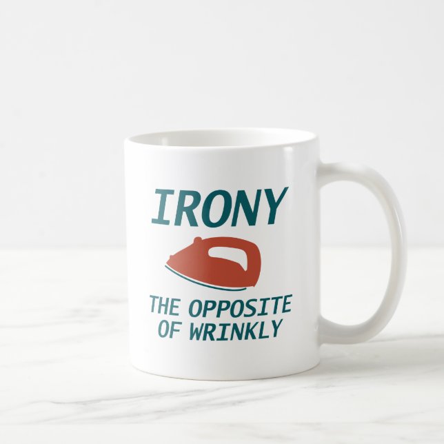 Mug Ironie L'Opposante De Véritable (Droite)
