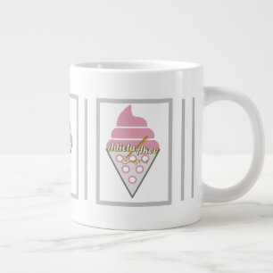 Mug irrésistible à la crème glacée de la poète Adi