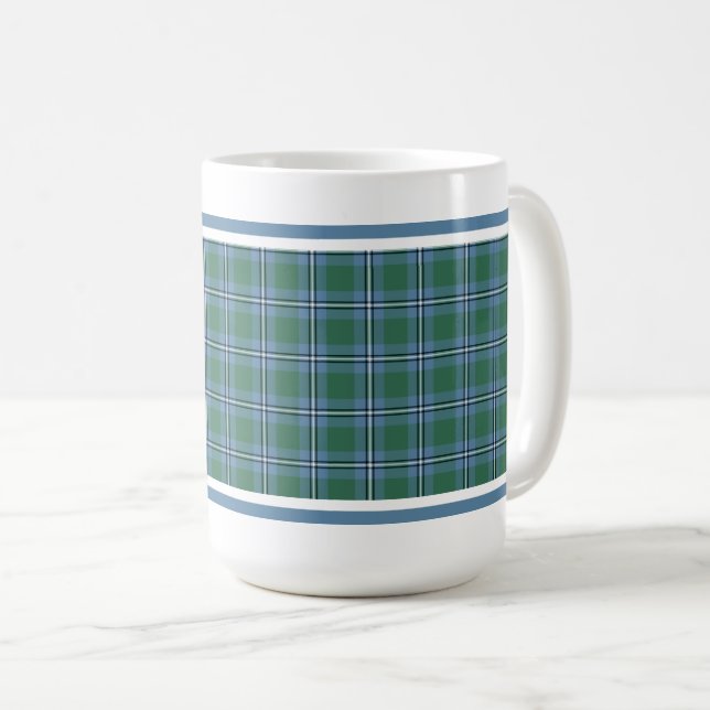 Mug Irvine Clan Scottish Tartan (Devant droit)