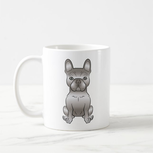 Mug Isabella Bouledogue Français Frenchie Chien de Des (Gauche)