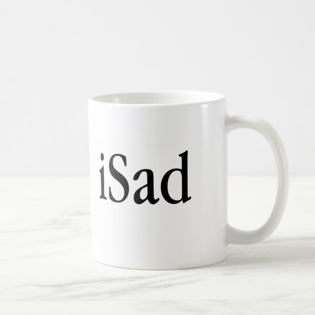Mug iSad - au revoir Steve (Droite)