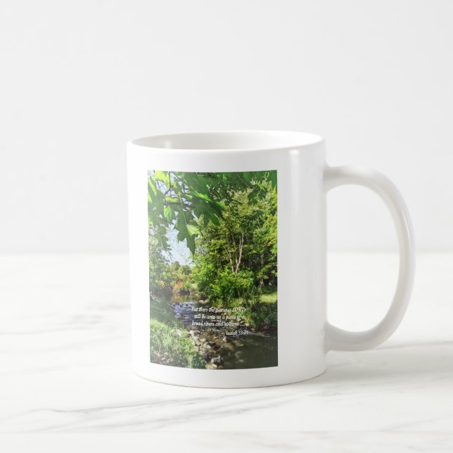 Mug Isaiah 33:21 (Droite)