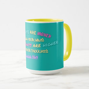 Mug isaïe55:9