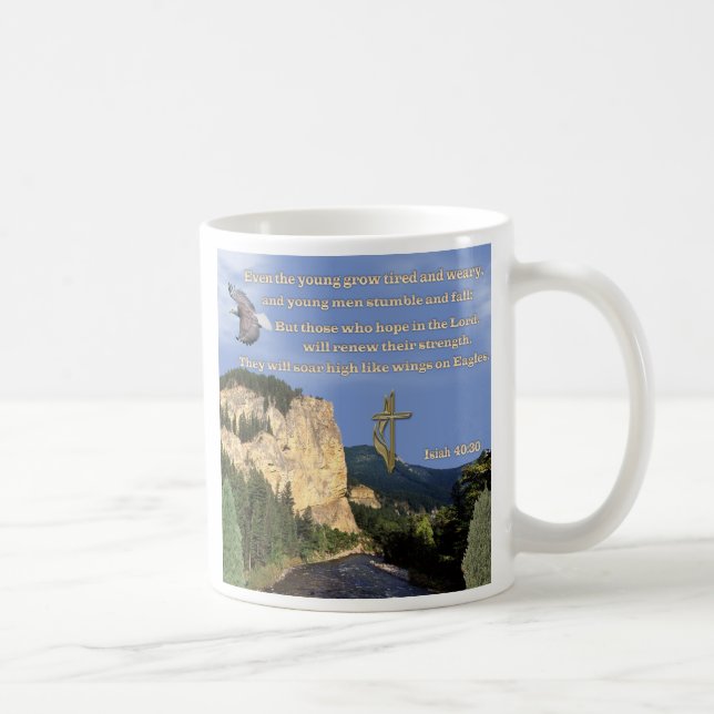Mug Isaïe 40:30-31 (Droite)