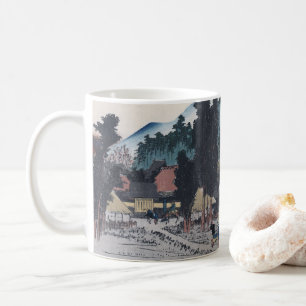 Mug Ishiyakushi par le Japonais Ukiyo-e de Hiroshige
