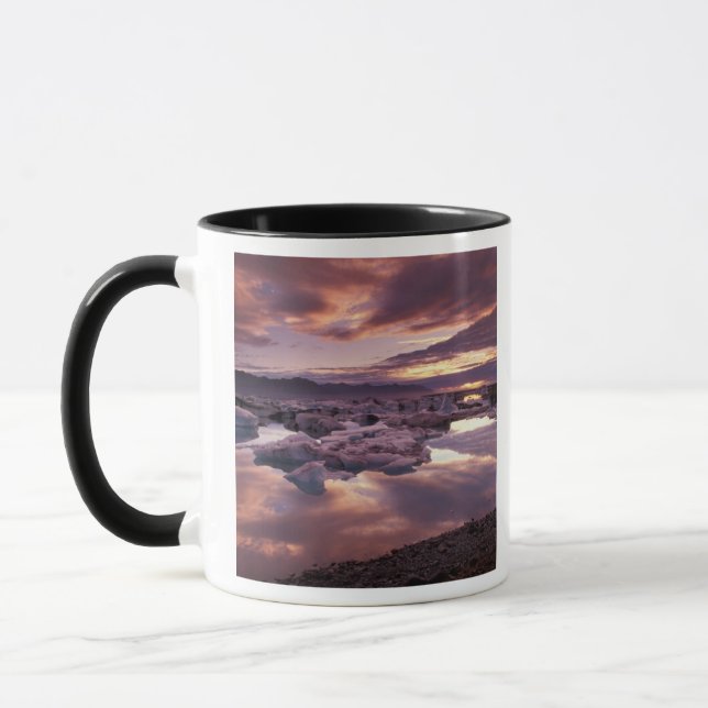 Mug Islande, lagon de Jokulsarlon, Paysage (Gauche)