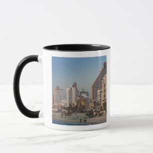 Mug Israël, Tel Aviv, front de mer, hôtels, crépusc