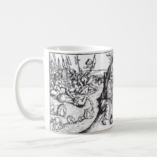 Mug Israël traverse la mer Rouge (Gauche)