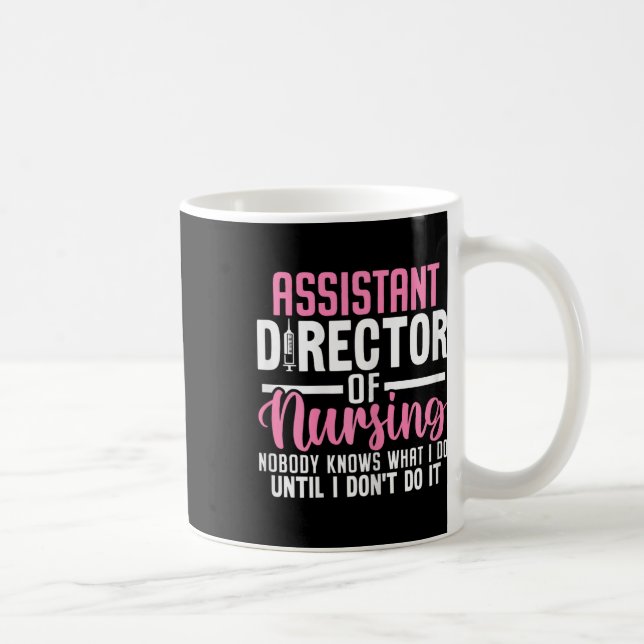 Mug Istant Directeur De L'Infirmière Funny Adon Rn Inf (Droite)