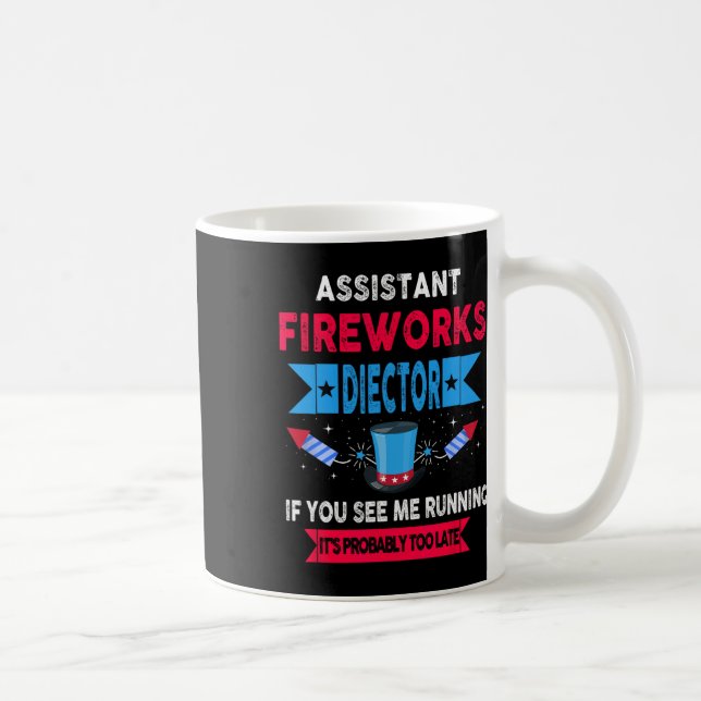 Mug Istant Fireworks Directeur Je Vous Exécute 4 Juil (Droite)