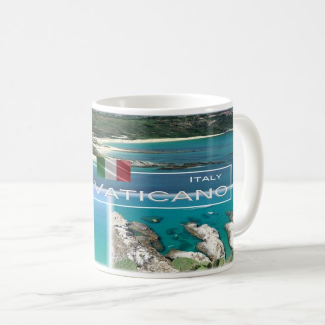 Mug IT Italie - Calabre - Capo Vaticano - (Devant droit)